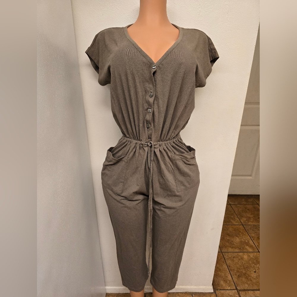Normakamali Casual Gray Jumpsuit